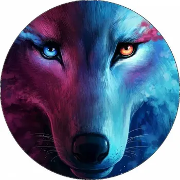 Jedlá dekorace na dort Jedlý papír Vlk 19,5 cm