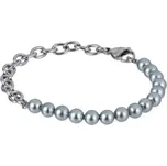 Free Style Perlový náramek z chirurgické oceli BSS904 Délka náramku: 20,5 cm