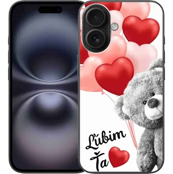 Pouzdro na mobilní telefon Gelový obal mmCase na iPhone 16 - ľúbim ťa sk