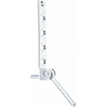 Příslušenství k oknu WINKHAUS EL.K.6-3-16.WS Rohové ložisko - bílé Barva: Stříbrná
