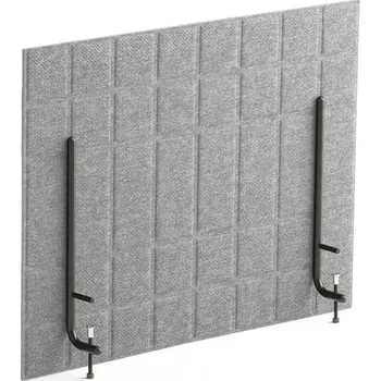 Paraván Stolový paraván SPLIT, 800x600 mm, světle šedý