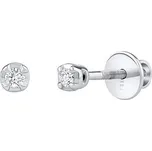Diamantové náušnice (0,06 ct) pecky Molly v bílém zlatě dámské i dětské