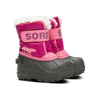 Dětská móda Sorel Sněhule Snow Commander™ 2114102652 Růžová 22