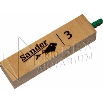 Kompresor do akvária Sander Vzduchovací kostka z lipového dřeva č.3