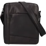Pánská kožená taška přes rameno SendiDesign Perezs - černá