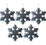 LIVARNO home Sada vánočních LED osvětlení, 5dílná, sněhová vločka