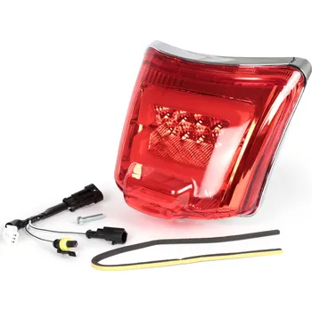 Osvětlení pro motocykl Moto Nostra Zadní světlo Moto Nostra MKI LED červené GTS / GTV - chromový rámeček 50180