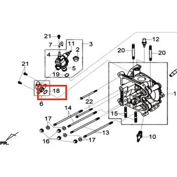 SYM Těsnící O-kroužek 19,8x2,4 91301-H9A-000