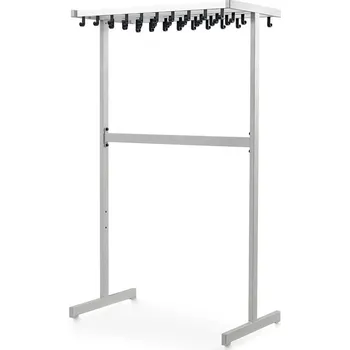 Věšák Věšák na kabáty QUARTZ, oboustranný, 1700x1000x600 mm