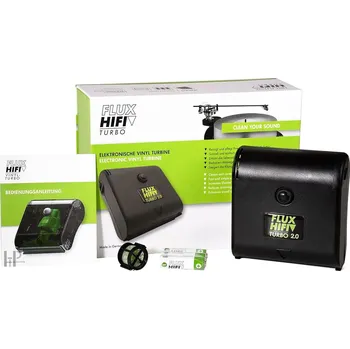 Příslušenství pro gramofon FLUX Hifi Turbo 2.0 - Bateriový čistič desek s uhlíkovým kartáčem