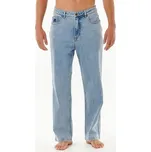 kalhoty RIP CURL Dosed Denim WASHED BLUE velikost oblečení 32