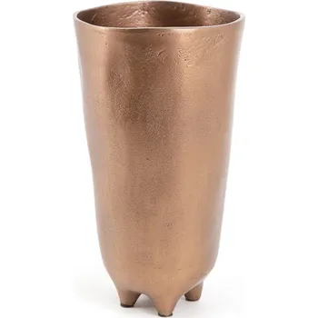 Váza Antická váza Boston se čtyřmi růžově zlatými nohami 26cm