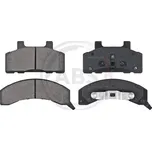 A.B.S. Sada brzdových destiček, kotoučová brzda 38215