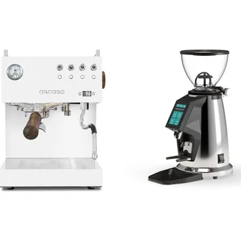Kávovar Ascaso Steel DUO PID, White&Wood + Rocket Espresso SPLUGA,…
