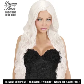 Karnevalová paruka Dámská blond paruka snů (andělská)