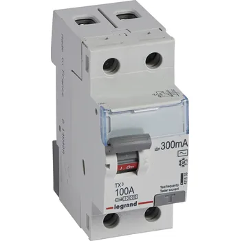 Proudový chránič TX3 CHRÁN. 2P 100A 300MA AC *411533 Legrand