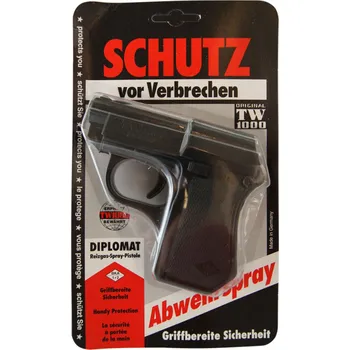 Hoernecke TW1000 CS Fog Diplomat pistole 20 ml Obranný sprej Hoernecke TW1000 CS Fog Diplomat pistole 20 ml