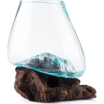 Dóza na potraviny Dóza sklo s kořenem malá 03