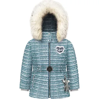 Cyklistické kalhoty Dětská bunda Poivre Blanc W24-1201-Bbgl Synthetic Down Ski Tweed Gothic Blue