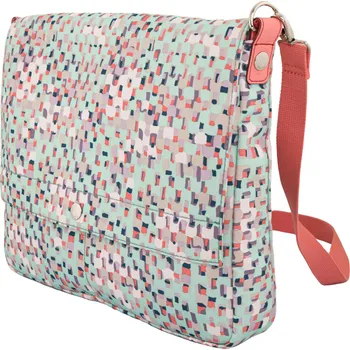 batoh na notebook Taška Fossil Wmns Shoulderbag With Flap Keyer Messinger Multi Color Bl tyrkysová
