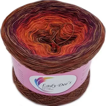 Příze Hippie Lady Audrey 4n-570m (Lady Dee's Hippie Lady Audrey)