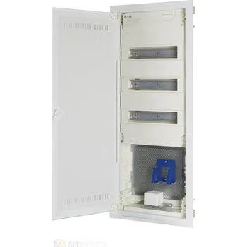 Rozvaděč Eaton KLV-60UPS-HY36-SF Rozvodnice KLV, pod omítku, s.ploché plech.dveře, šroub.svork, hybridní, řad 3+m.deska, modulů 42+28 *302442