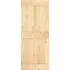 Interiérové dveře Masivní borové dveře Narvik 154432 85/210/3,6 L/P přírodní