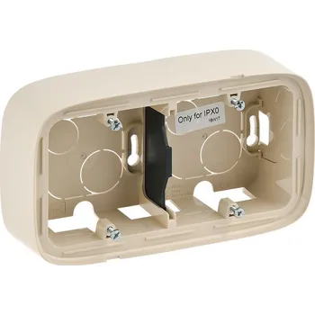Elektroinstalační materiál Valena ALLURE krabice 2-násobná na povrch barva béžová *755562 Legrand