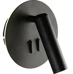 ACA Lighting nástěnné svítidlo LED 3+4W 3000K 280LM černá kov D13,5X7CM ZEUS SF1801LEDB