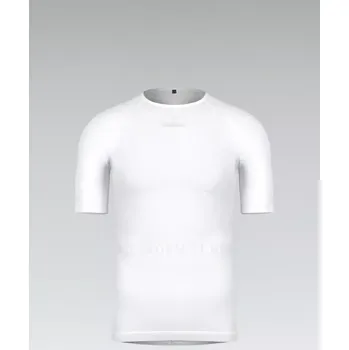 cyklistický dres GOBIK Cyklistické triko s krátkým rukávem - LIMBER SKIN - bílá