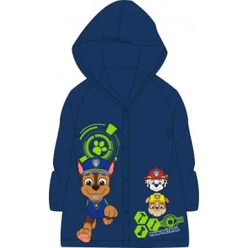 Pláštěnka E plus M - Chlapecká PVC pláštěnka Tlapková patrola - Paw Patrol - tm. modrá 122 - 128
