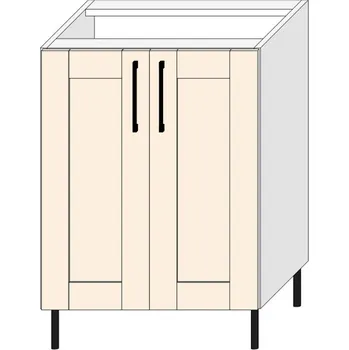 Kuchyňská skříňka Spodní skříňka S60 PASTEL Dekor: Béžová