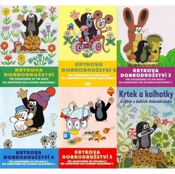 DVD film Krteček komplet série - 6DVD
