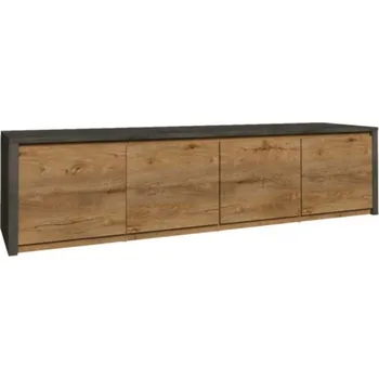 Komoda Gala Komoda Montana K4D Vyber provedení: korpus: šedá + přední část: dub Lefkas tmavý