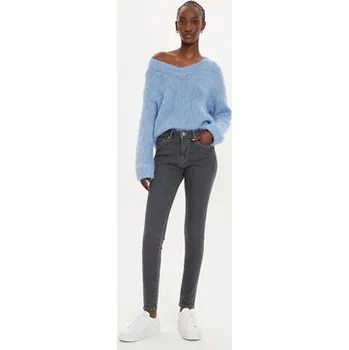 Dámské džíny Pepe Jeans Jeansy PL204728 Šedá Skinny Fit 26_32