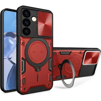 Pouzdro na mobilní telefon Kryt Samsung Galaxy S24 Plus Techsuit CamGuard Pro - červený