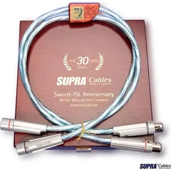 Audio kabel Supra Sword-IXLR AUDIO - Referenční XLR signálový kabel 1,5 m
