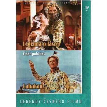 DVD film Legenda o lásce + Labakan - DVD