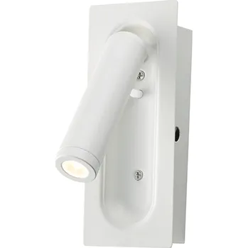 Nástěnné svítidlo ACA DECOR LED nástěnná lampička AIAS 3W/230V/3200K/190Lm/40°/IP20, bílá