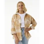 Košile Rip Curl LA ISLA FLANNEL SHIRT Beige velikost M