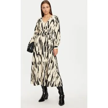 Dámské šaty ONLY Každodenní šaty Mila 15329677 Béžová Regular Fit M