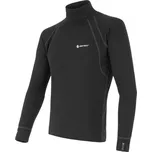 Triko Sensor DOUBLE FACE, rolák, dlouhý rukáv, černé - L