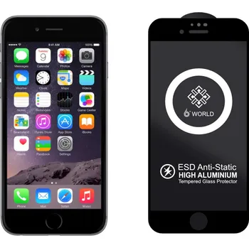 ESD 3D Ochranné tvrzené sklo černé na iPhone 7+/8+