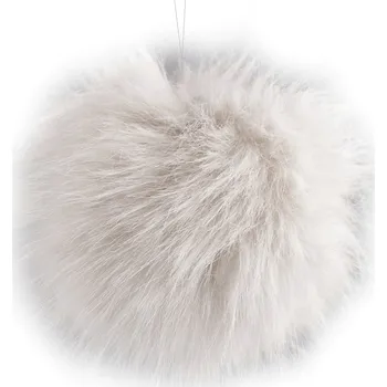 Kožešinová bambule s poutkem Ø11 cm