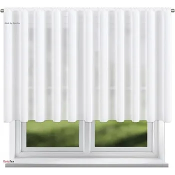 Záclona BytoTex Nani bílá 400x130 cm