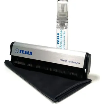 Příslušenství pro gramofon TESLA Static-Off 3in1 Record Cleaning Kit - Akční set 3v1 pro čištění a údržbu vinylových desek