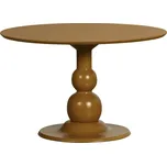 WOOOD Hnědožlutý dřevěný jídelní stůl Boyle 120 cm