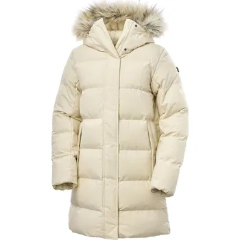 Dámský kabát Dámský Kabát HELLY HANSEN W BLOSSOM PUFFY PARKA 53624_034 – Béžová L