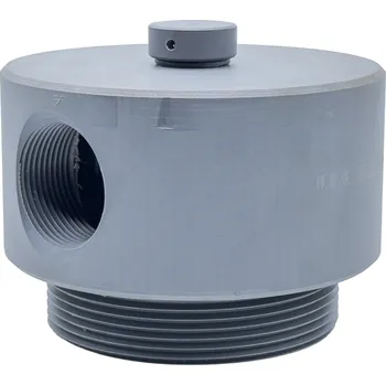 vodní filtr MWG In-line PVC hlavice 1 1/4", IN/OUT na nádobu 4"