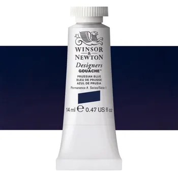 Vodová barva Kvašová barva Winsor & Newton - Prussian Blue